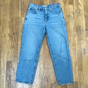 Madewell Light Blue Ankle Jeans